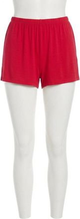 Z Supply Lets Make Up Shorts In Kiss Me Red