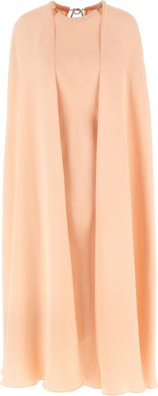 Max Mara Multicolor Silk Midi Womens Dress
