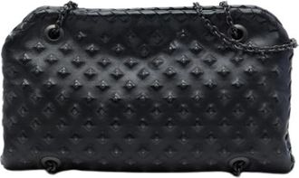 Bottega Veneta Pre-owned Duo Schoudertas - Dames - Vintage Schoudertas - Zwart - ONE Size - Leer - Vintage