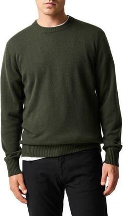 Rodd & Gunn Stewart Island Wool & Cahsmere Crewneck Sweater in Fatigue at Nordstrom Rack, Size Small