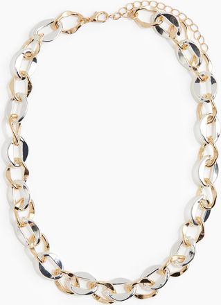H&M Zweifarbige Halskette - Gold