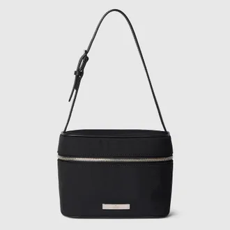 Gucci Tag Mini Bag, Black, Fabric
