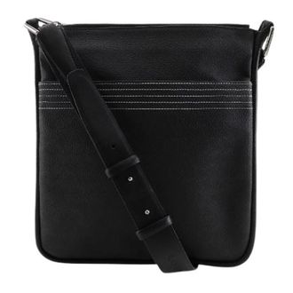 Loewe Pre-owned Repeat Anagram PVC Schoudertas - Heren - Pre-owned - Zwart - Maat: ONE Size
