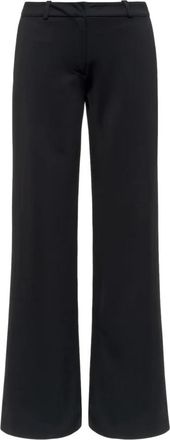 K-Way Wide Broek - Dames - Wijde Broeken - Zwart - M - Nylon - Broeken