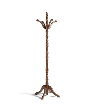 HERDASA Herdasa - Perchero Mod. 445 Clasico Acabado Lacado Nogal, 182 Cm(alto)44 Cm(ancho)44 Cm(largo)