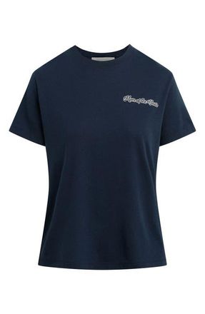 Favorite Daughter The Varsity Mom of the Year Graphic T-Shirt in Navy at Nordstrom, Size X-Small