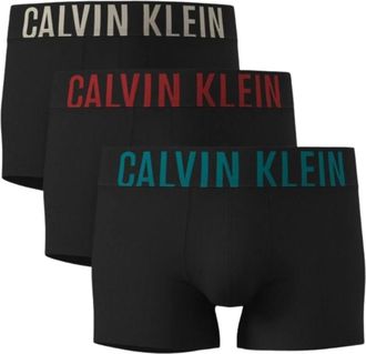 Calvin Klein Ondergoed, Heren, Zwart, M, Katoen, Trunk 3PK