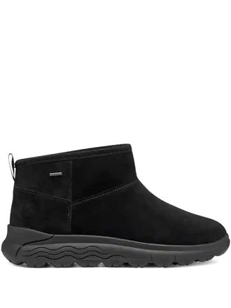 Geox suede ankle boots - Black