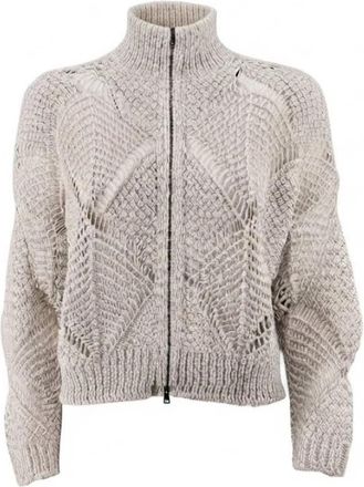 Antonelli Maira Cardigan - Dames - Coltruien - Beige - S - Truien & Vesten