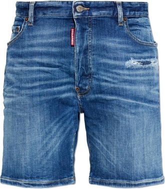Dsquared2 Marine Denim Shorts - Heren - Denim shorts - Blauw - XL - Denim - Korte Broeken