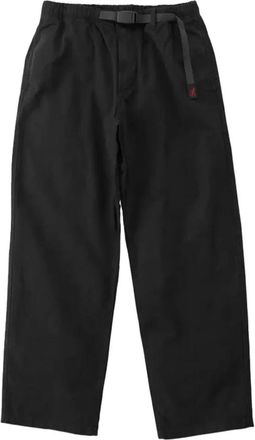 Gramicci Straight Fit Zwarte Outdoor Broek - Heren - Straight fit broeken - Zwart - XS - Katoen - Broeken