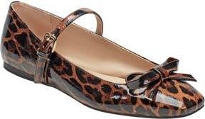 Bandolino Juletta Bow Mary Jane Flat in Leopard at Nordstrom Rack, Size 8.5