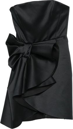 Viktor & Rolf Abito corto con fiocco - Nero