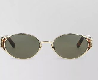 Saint Laurent acetate oval sunglasses