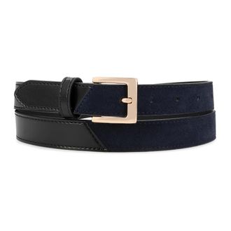 Kazar Dames, Accessoires, Blauw, Maat: 90 CM Leer