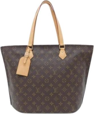 Louis Vuitton Pre-owned Vintage Canvas Tote Bag - Dames - Vintage Shopper - Bruin - ONE Size - Vintage
