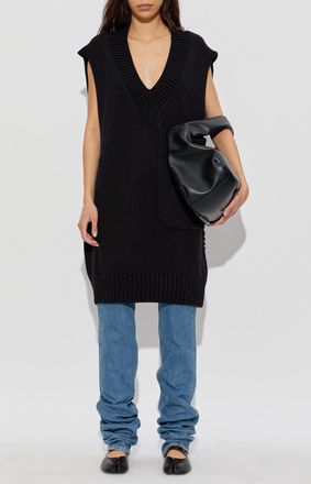 Issey Miyake Oversize Vest, Womens, Black