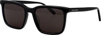 Saint Laurent SL 500 Zonnebril - unisex - Zonnebrillen - Zwart - 54 MM - Accessoires