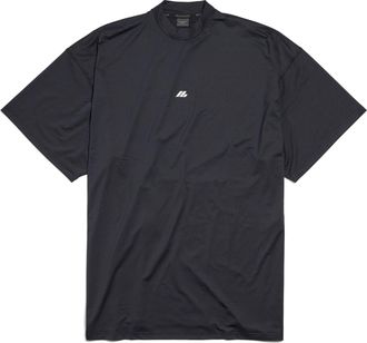 Balenciaga (WMNS) Balenciaga Activewear T-shirt Large Fit Black 7932884E3B31081
