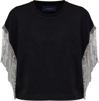 Sportmax Riviera Top - Dames - Blouses - Zwart - XS - Katoen - Overhemden