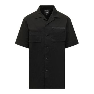 Yohji Yamamoto UT Shirt SS - Heren - Korte mouwen Overhemden - Zwart - XS - Overhemden