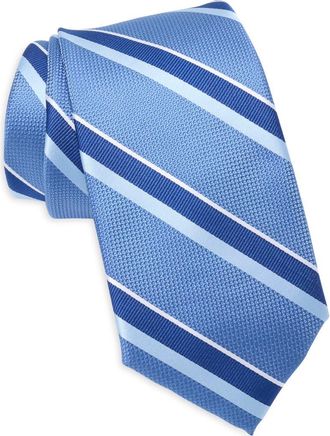 Tommy Hilfiger Fletcher Stripe Tie in Blue at Nordstrom Rack