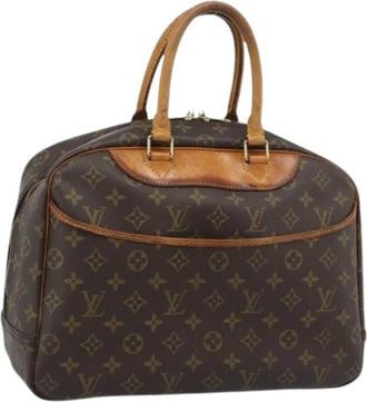 Louis Vuitton Pre-owned Vintage Monogram Hand Bag - Dames - Vintage Handtas - Bruin - ONE Size - Leer - Vintage