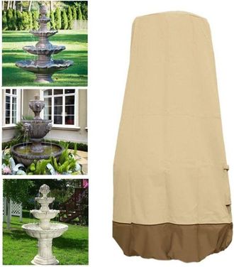 OEM Funda Protectora Para Fuente De Jard&iacute;n, Resistente Al Agua, Al Polvo Y Reutilizable, Fabricada En Tela Para Uso Exterior, Patio, Muebles, Estatua, Caj