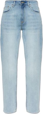 Emporio Armani Jeans met Logo-vormige Applicatie - Heren - Slim Fit Jeans - Blauw - W30 - Katoen - Jeans