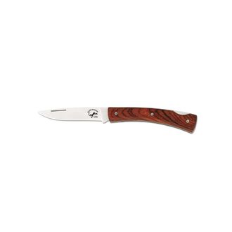 OEM Navaja Salamandra Con Mango Cocobolo, Longitud Total 185 Mm, Hoja 85 Mm, 71 Gramos, Funda Inclu&iacute;da, 140021 + Pa&ntilde;uelo Desenfunda
