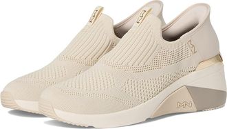 Skechers A Wedge - Crecent Hands-Free Slip-Ins Womens Shoes Taupe : 7.5 B - Medium, Synthetic