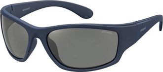 Polaroid 7005/S 863(C3) Zonnebril - unisex - Zonnebrillen - Blauw - 63 MM - Accessoires