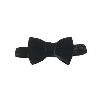 Tom Ford Pre-tied Bow Tie - unisex - Tom Ford - Bow Ties - Black - ONE SIZE - Accessories