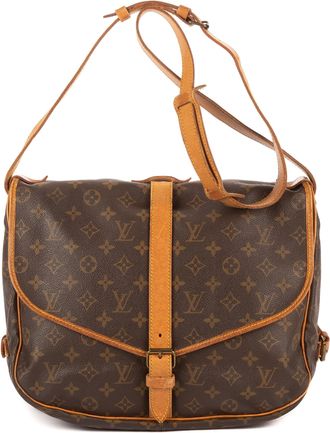 Louis Vuitton Pre-owned Womens Saumur GM Shoulder Bag - Brown - One Size