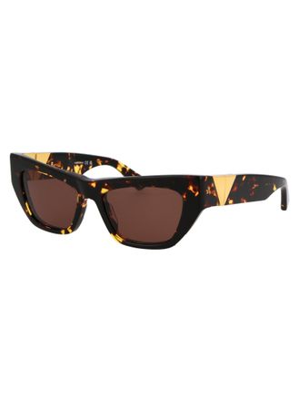Bottega Veneta Womens Sunglasses Havana Brown Acetate