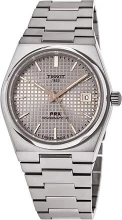 Tissot PRX Automatic Anthracite Dial Titanium Mens Watch T137.807.44.061.00