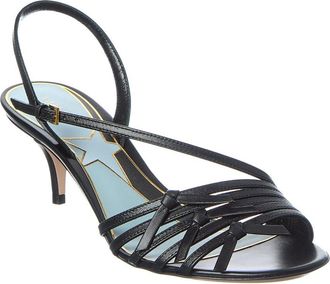 Valentino Vlogo Signature 55 Leather Sandal