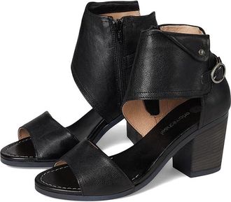Eric Michael Callie Womens Sandals Black : EU 40 (US Womens 9.5-10) M (B), Leather