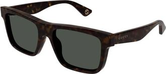 Gucci Green Square Mens Sunglasses GG1618S 002 56