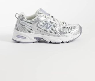 New Balance 530 sneakers grigie e argentate-Grigio