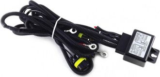 Trade Shop Trade Shop - Set 5pz Rele Centralina Cablaggio Con Fusibile 35w/55w Bi-xeno 12v Condensatore