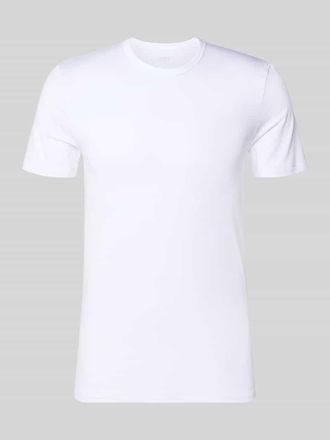 Mey Mey T-Shirt aus Modal-Mix mit Rundhalsausschnitt in Weiss, Gr&ouml;&szlig;e XXL