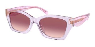 Coach HC8451U CDP49 59367W Womens Sunglasses Pink Size 54