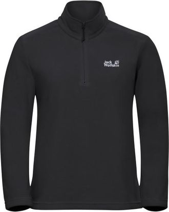 Jack Wolfskin Taunus 100 Halfzip Fleecepullover f&uuml;r Damen | schwarz