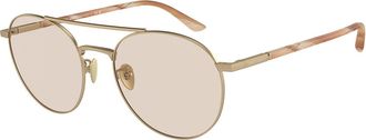 Giorgio Armani AR6156 3002M4 Mens Sunglasses Gold Size 54