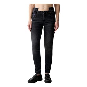 Karl Lagerfeld Donna, Jeans, Nero, W27 L32, new