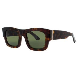 Bugatti Unisex Green Rectangular Sunglasses 48MHAV