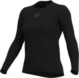 Al&eacute; Merino L/S Jersey Velounterhemd f&uuml;r Damen | schwarz