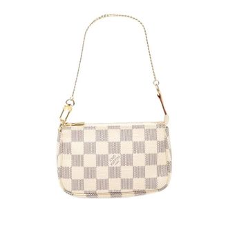 Louis Vuitton Pre-owned Shoulder Bags, female, White, Size: ONE SIZE Pre-owned Fabric Shoulder Bag
