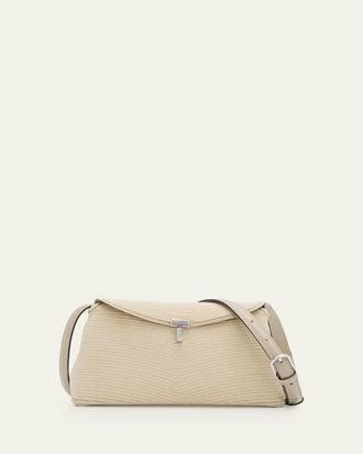 Toteme T-Lock Rope Clutch Bag